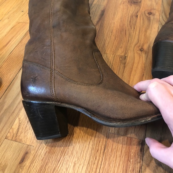 Frye Melissa Button Heeled Boots 8.5 - Picture 8 of 8